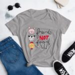 "Friends Not Food" Women's short sleeve t-shirt